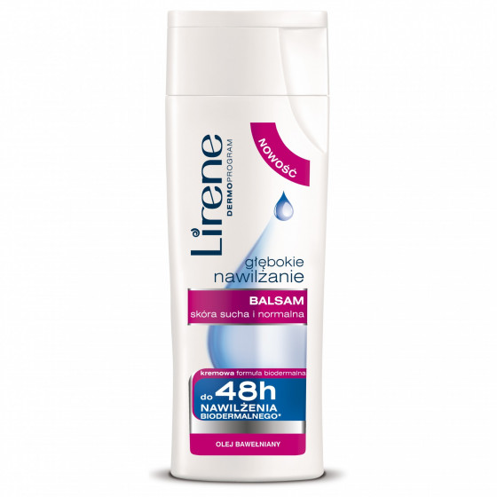 Lirene Moisturizing Body Balm 48H - Бальзам для тела "Увлажнение 48 часов"