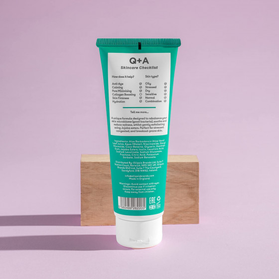 Q+A Niacinamide Gentle Exfoliating Cleanser - Отшелушивающий гель для лица с ниацинамидом - 6