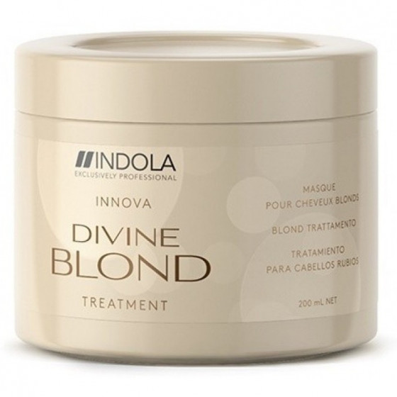 Indola Innova Divine Blond Treatment - Маска для светлых волос