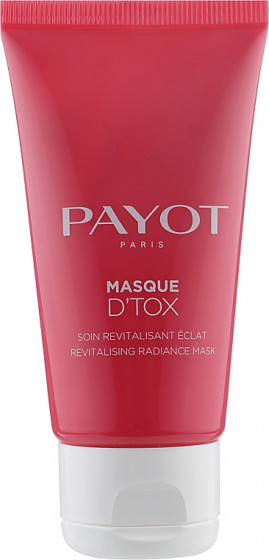 Payot Les Demaquillantes D'Tox Revitalising Radiance Mask - Маска-детокс с экстрактом грейпфрута