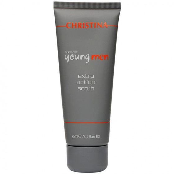 Christina Forever Young Men Extra Action Scrub - Скраб активного действия