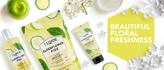 I Love Elderflower Fizz Body Wash - Гель для душа "Коктейль из бузины" - 2