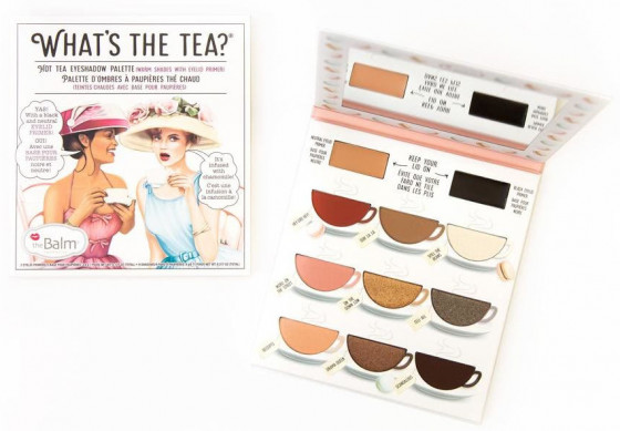 TheBalm What's the Tea? Hot Tea Palette - Палетка теней для век - 1