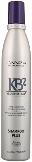 L'anza Keratin Bond 2 Shampoo Plus - Тонизирующий шампунь для волос и тела