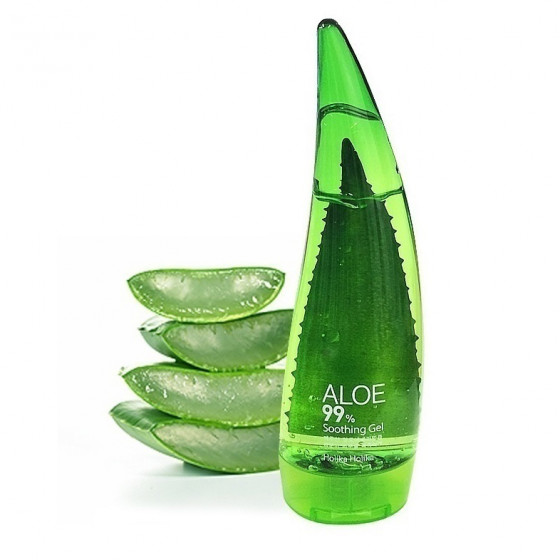 Holika Holika Aloe 99% Soothing Gel - Универсальный увлажняющий гель с алоэ - 1