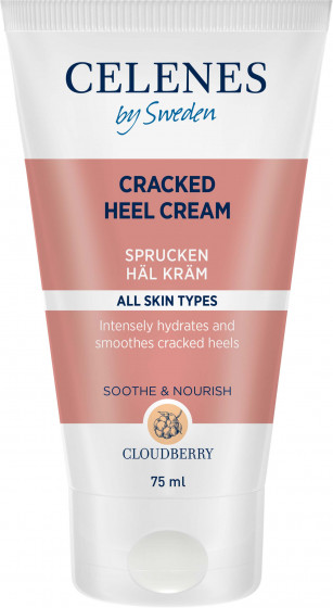 Celenes Cloudberry Cracked Heel Cream - Заживляющий крем с морошкой для поврежденной кожи пяток