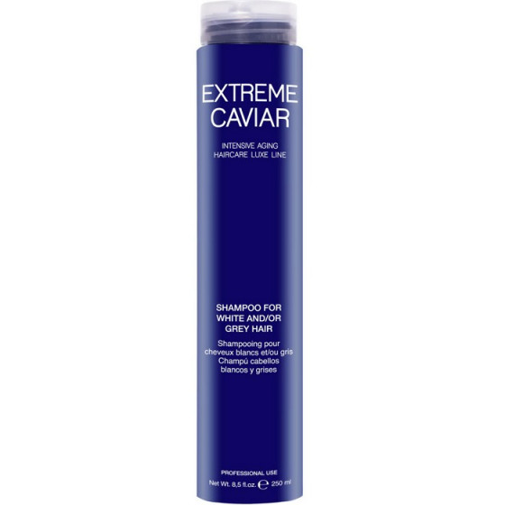 Miriam Quevedo Extreme Caviar Shampoo For White And/Or Grey Hair - Шампунь для светлых и/или седых волос с экстрактом черной икры