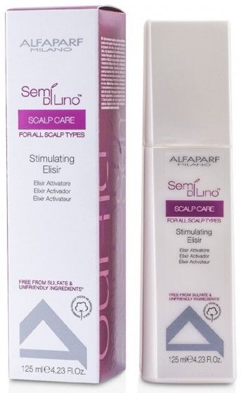 Alfaparf Milano Semi Di Lino Scalp Care Stimulating Elisir - Эликсир для стимуляции роста волос