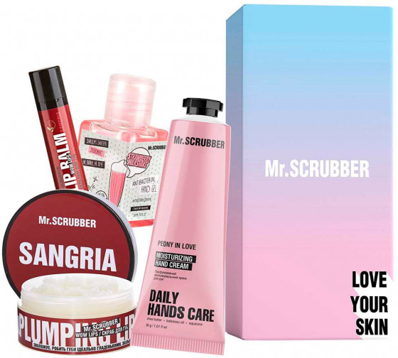 Mr.Scrubber Sweet Sangria Gift Set - Подарочный набор