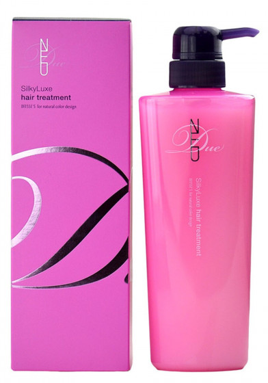 Milbon Deesse's Neu Due Silky Luxe Hair Treatment - Лечебная маска для нормальных волос с проблемой спутывания