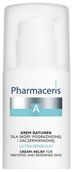 Pharmaceris A Ultra-Sensilium Relief Cream for Red, Irritated Skin - Крем-помощь для раздраженной и покрасневшей кожи