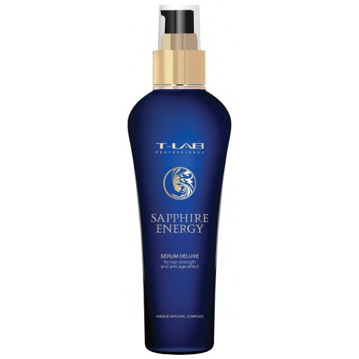 T-LAB Professional Sapphire Energy Serum Deluxe - Сыворотка для продления молодости и придания силы волосам