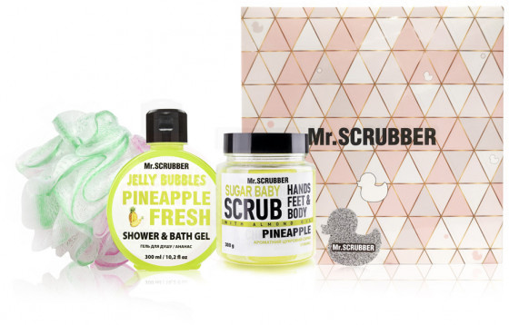 Mr.Scrubber "Pineapple" Gift Set - Подарочный набор