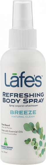 Lafe's Refreshing Body Spray Breeze Natural Clean - Дезодорант-спрей для тела "Природная чистота"