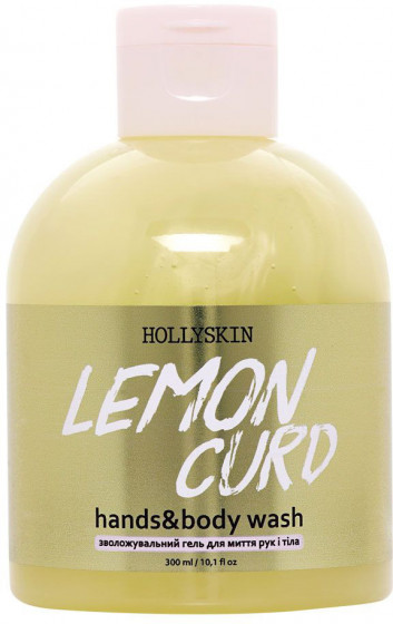 Hollyskin Hands & Body Wash "Lemon Curd" - Увлажняющий гель для мытья рук и тела