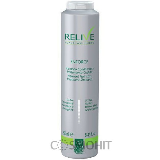 Green Light Relive Enforce Adjuvant Hair Loss Treatment Shampoo - Активный шампунь от выпадения волос