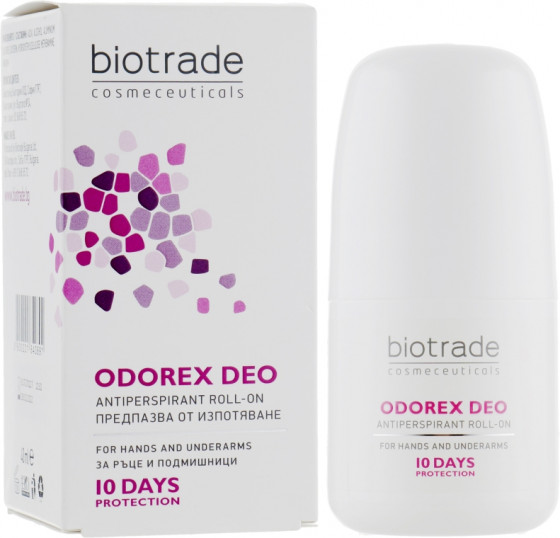 Biotrade Odorex Deo Antiperspirant Roll-On - Шариковый антиперспирант длительного действия "10 дней защиты" - 1