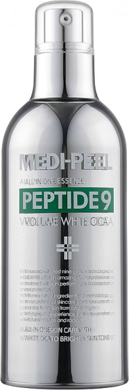 Medi Peel Peptide 9 Volume White Cica Essence - Осветляющая кислородная эссенция для лица с центеллой