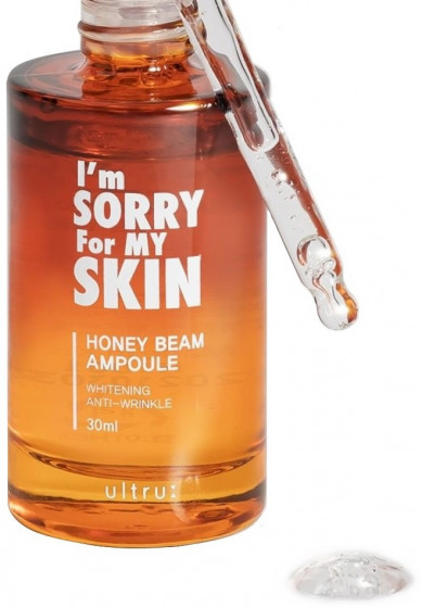 Ultru I’m Sorry For My Skin Honey Beam Ampoule - Сыворотка для лица - 1