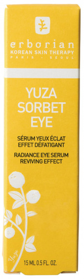 Erborian Yuza Sorbet Eye - Сыворотка-гель для кожи вокруг глаз - 2