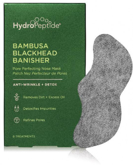 HydroPeptide Bambusa Blackhead Banisher - Очищающая маска для носа с эффектом сужения пор