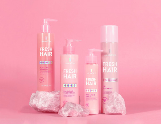 Lee Stafford Fresh Hair Balancing Conditioner - Балансирующий кондиционер с розовой глиной - 1
