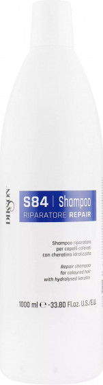 Dikson S84 Repair Shampoo - Питательный шампунь с кератином для окрашенных волос