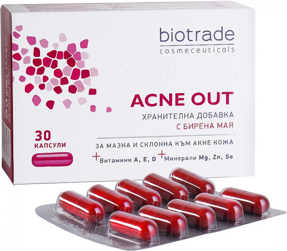 Biotrade Acne Out Buds - Витаминно-минеральный комплекс для склонной к акне кожи