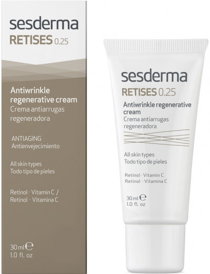 Sesderma Retises 0,25% Antiwrinkle Regenerative Cream - Регенерирующий крем против морщин