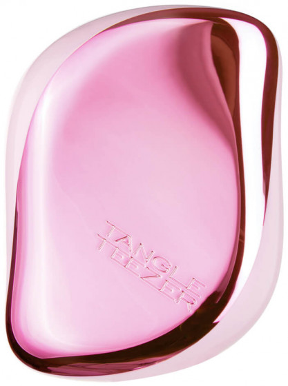 Tangle Teezer Compact Styler Baby Doll Pink Chrome - Расческа для волос