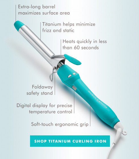 MoroccanOil Everlasting Curl Titanium Curling Iron - Плойка для завивки с титановым покрытием - 8