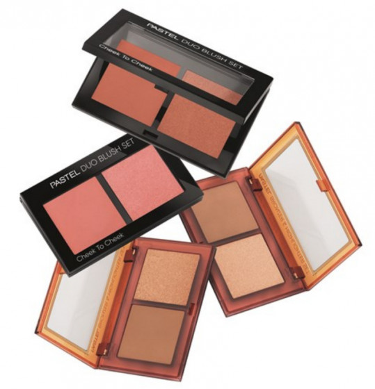 Pastel Profashion Cheek To Cheek Duo Blush Set - Палетка румян - 2