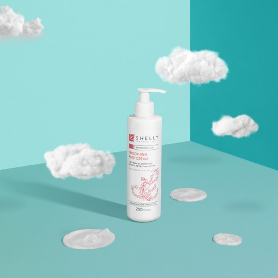Shelly Smoothing Foot Cream with Urea, Algae Extract and Argan Oil - Смягчающий крем для ног с мочевиной, экстрактом водорослей и маслом арганы - 2