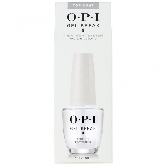 OPI Gel Break Protector Top Coat - Топовое покрытие для ногтей - 1