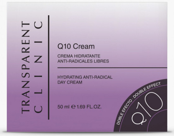 Transparent Clinic Q10 Cream - Антиоксидантный крем для лица двойного действия - 2