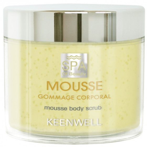 Keenwell Lemon Mousse Body Gommage - Лимонный скраб-мусс для тела