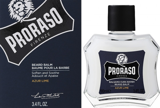 Proraso Azur Lime Beard Balm - Бальзам для бороды