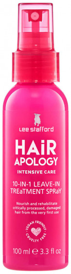 Lee Stafford Hair Apology 10 in 1 Leave-in Treatment Spray - Интенсивный спрей для волос 10в1