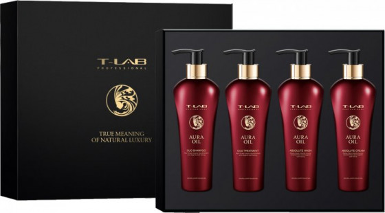 T-LAB Professional Aura Oil Inspired & Blooming You Luxury Gift Set - Подарочный набор