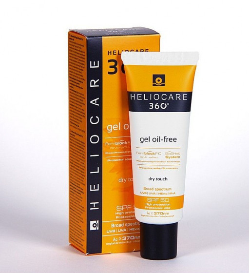 Cantabria Heliocare 360º Gel Oil-Free Dry Touch SPF50 - Солнцезащитный гель на водной основе - 2