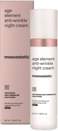 Mesoestetic Age Element Anti-wrinkle Night Cream - Ночной интенсивный регенерирующий крем против морщин