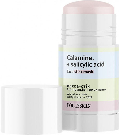 Hollyskin Calamine + Salicylic Acid - Маска-стик от прыщей и высыпаний