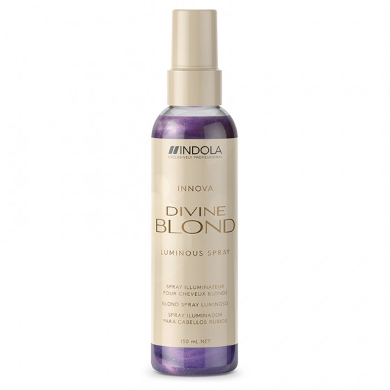 Indola Innova Divine Blond Luminous Spray - Нейтрализирующий спрей-кондиционер для волос