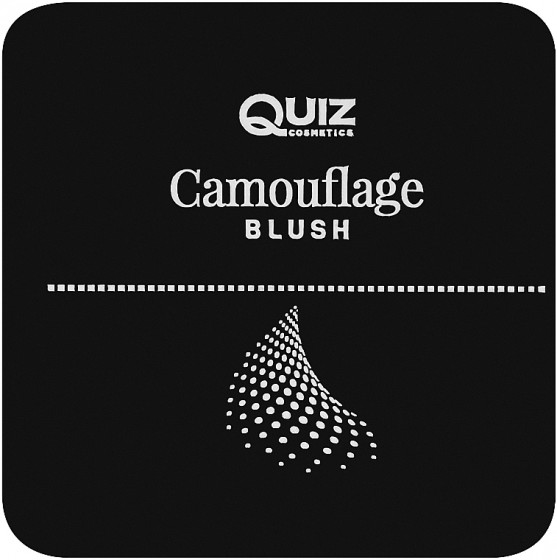 Quiz Cosmetics Camouflage Blush - Румяна маскирующие