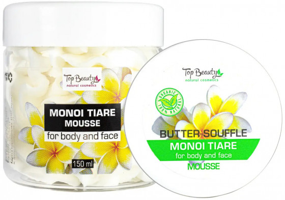 Top Beauty Monoi Tiare Mousse - Баттер-суфле "Монои-Банан" - 2