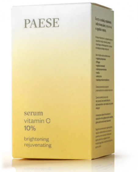 Paese Vitamin C 10% Brightening Serum - Осветляющая сыворотка для лица - 2