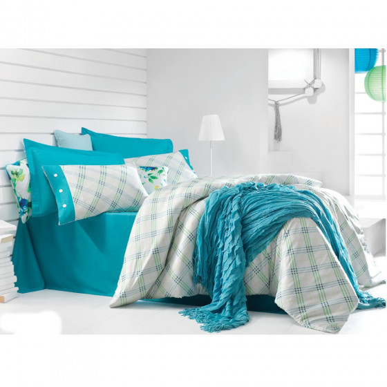 Issimo Home Sandera Turquoise - Двуспальный комплект