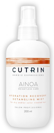 Cutrin Ainoa Hydration Recovery Detangling Mist - Увлажняющий спрей-дымка для волос - 1