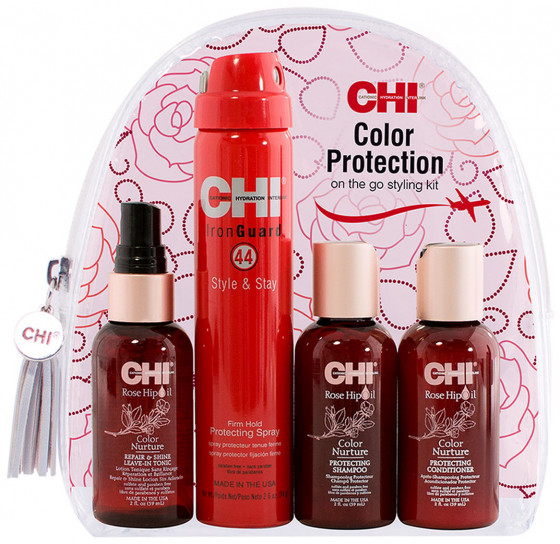 CHI Rose Hip Color Protection Kit - Набор для волос