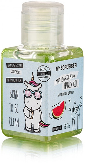 Mr.Scrubber Antibacterial Hand Gel "Watermelon" - Антисептик для рук